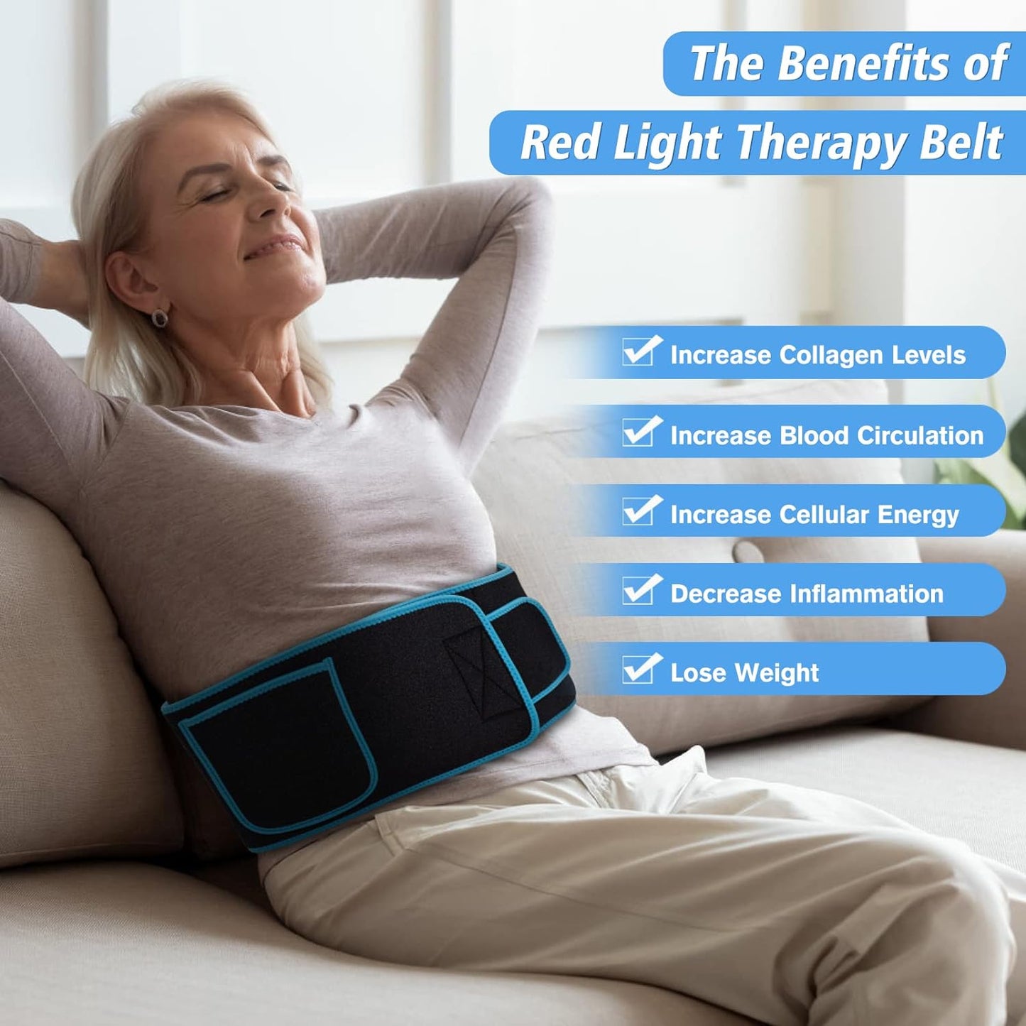 TheraBelt™ - LED Relief Belt