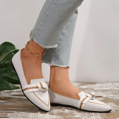 Lush Relaxed Flat Women's Knot Loafers